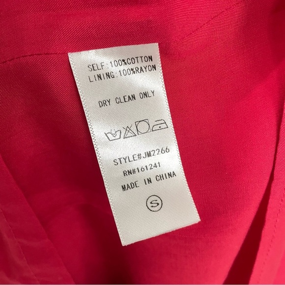 J. Marie Embroidered Peasant Blouse Size Small Relaxed Fit Ruffle Sleeve top 10 - Picture 4 of 9